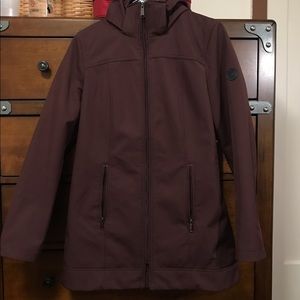 Burgundy Andrew Marc Lightweight Jacket